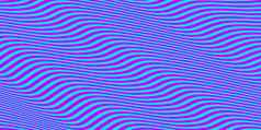 海蓝宝石紫罗兰色的无缝的催眠波背景时尚的色彩斑斓的涟漪纹理动态现代背景
