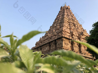 布里<strong>哈迪斯</strong>瓦拉尔寺庙甘盖孔达乔拉普拉姆泰米尔Nadu