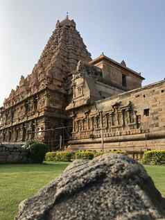 布里哈迪斯瓦拉尔寺庙甘盖孔达乔拉普拉姆泰米尔Nadu