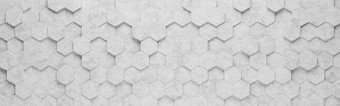 灰色的六角瓷砖模式背景