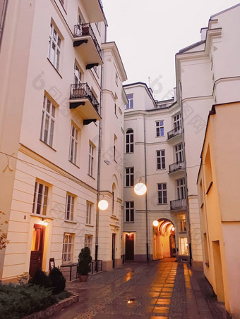 外外墙经典建筑欧洲城市体系结构设计