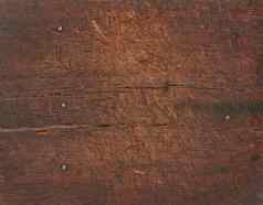 棕色（的）木木纹理裂缝划痕