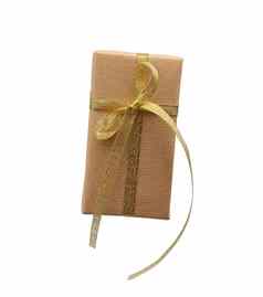 矩形盒子包装棕色（的）卡夫纸系戈尔