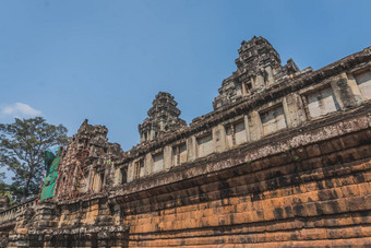 古老的吴哥什么废墟全景siem收获柬埔寨