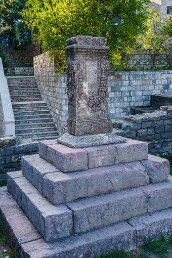 仍然是古老的石头结构城市布德瓦黑山共和国