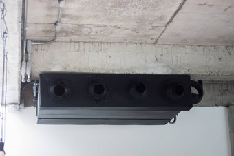 黑色的空气护发素天花板混凝土