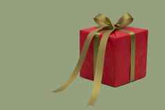 圣诞节取样红色的礼物盒子孤立的白色背景