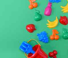 塑料儿童玩具形式水果桶