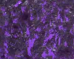紫色的破旧的水泥墙变形表面