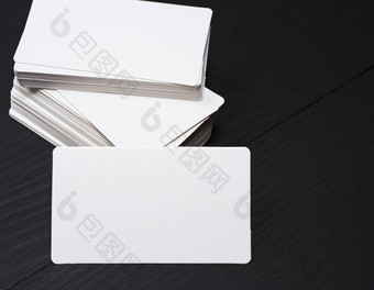 空矩形纸业务卡