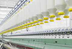 线轴线程纺织工厂