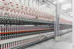 线轴线程纺织工厂