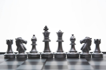 国际象棋董事会游戏概念业务的想法竞争