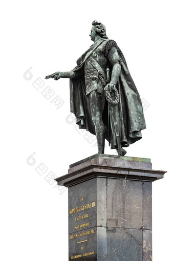 王古斯塔夫雕像斯德哥尔摩瑞典