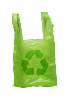 回收绿色塑料袋