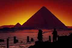 金字塔吉萨开罗埃及