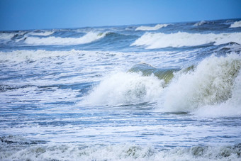 狂<strong>风</strong>暴雨的<strong>海洋风</strong>景背景