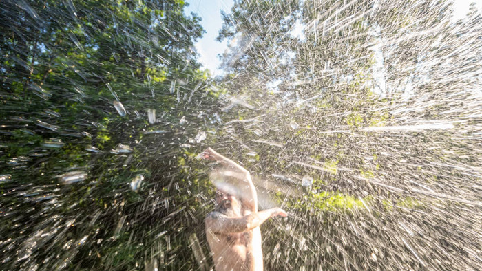 水战斗夏天湖