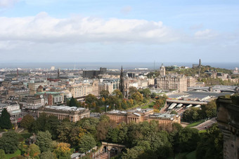 爱丁堡资本城市苏格兰伟大的英国