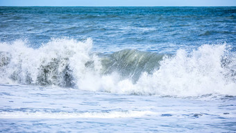 狂<strong>风</strong>暴雨的<strong>海洋风</strong>景背景