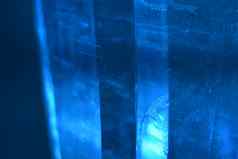 摘要照片真正的冰列蓝色的光形成好景观背景