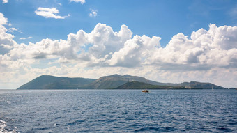 火山岛海