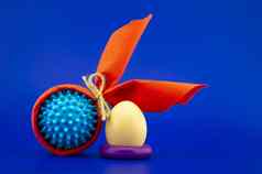 病毒模型包装礼物复活节鸡蛋