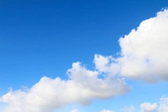 天空天空毛茸茸的云大天空蓝色的云背景云景观天空清晰的