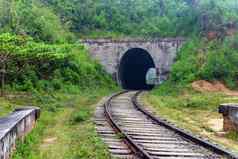 拱桥隧道铁路锡兰斯里兰卡斯里兰卡