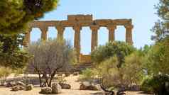 寺庙朱诺谷寺庙agrigento