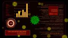 绿色病毒科维德数字图分析找到疫苗