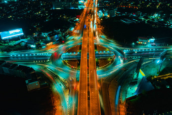 高速公路前视图路交通重要的基础设施