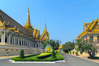 皇家宫pnom在<strong>金边</strong>柬埔寨