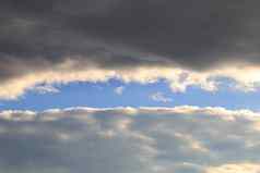 天空天空阳光云黑暗天空日出云背景多雨的风暴Cloudscape天空黑暗奇怪的污染