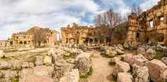 古老的毁了墙列大法院木星圣殿