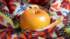 苹果围巾低光食物内容