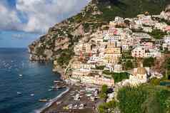 著名的旅游度假胜地positano