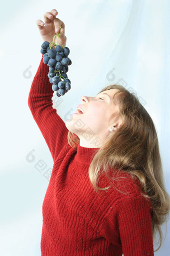 多汁的葡萄