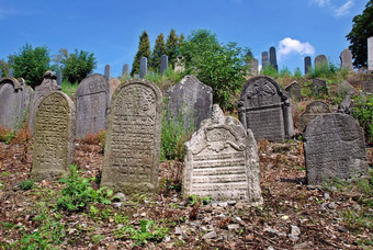 古老的犹太人墓地