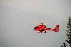 惠斯勒加拿大8月直升机救援受伤的