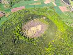 圣诞老人margarida火山已经灭绝的火山科马卡加泰罗尼亚加泰罗尼亚西班牙