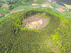 圣诞老人margarida火山已经灭绝的火山科马卡加泰罗尼亚加泰罗尼亚西班牙