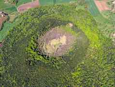 圣诞老人margarida火山已经灭绝的火山科马卡加泰罗尼亚加泰罗尼亚西班牙