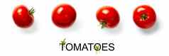 有创意的宽布局使番茄白色背景有创意的平躺集西红柿简单的文本白色背景横幅复制空间