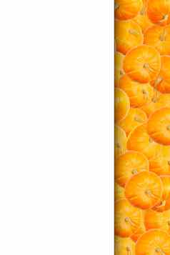 有创意的布局使南瓜平躺食物概念橙色成熟的南瓜现代布局菜单万圣节模型