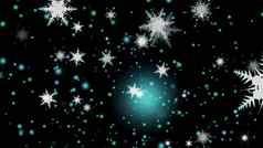 雪花下降冰雪灰尘粒子元素圣诞节圣诞节夏娃