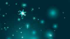 雪花明星十二个分支短刺翼下降冰灰尘粒子元素圣诞节节日
