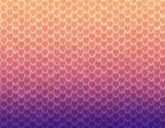 光橙色紫罗兰色的梯度蛇皮肤模式锋利的规模