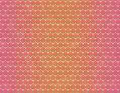 粉红色的橙色梯度蛇皮肤模式平规模
