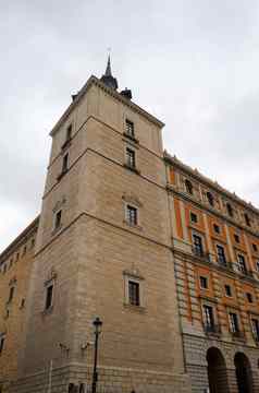 托莱多西班牙塔外墙城堡城堡